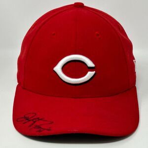 Cincinnati Reds Youth Hat Baseball Cap Jeff Francis Signed New Era Strapback Red
